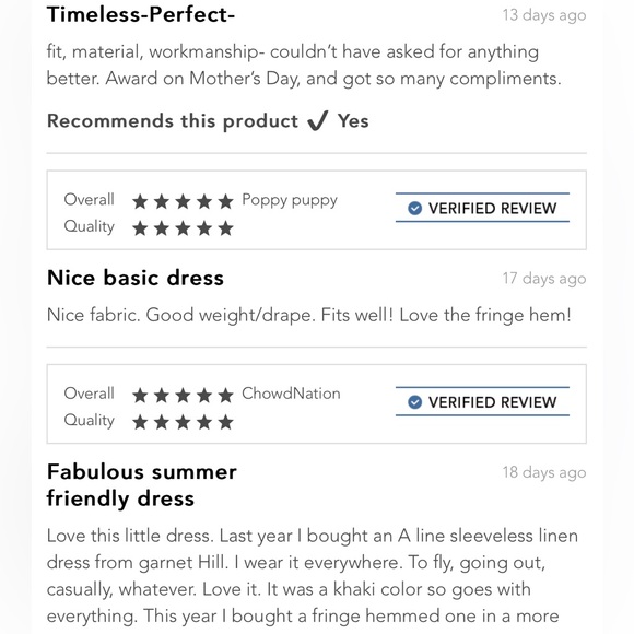 Garnet Hill Linen Fringe-Hem A-Line Dress white size 00 - Picture 10 of 11